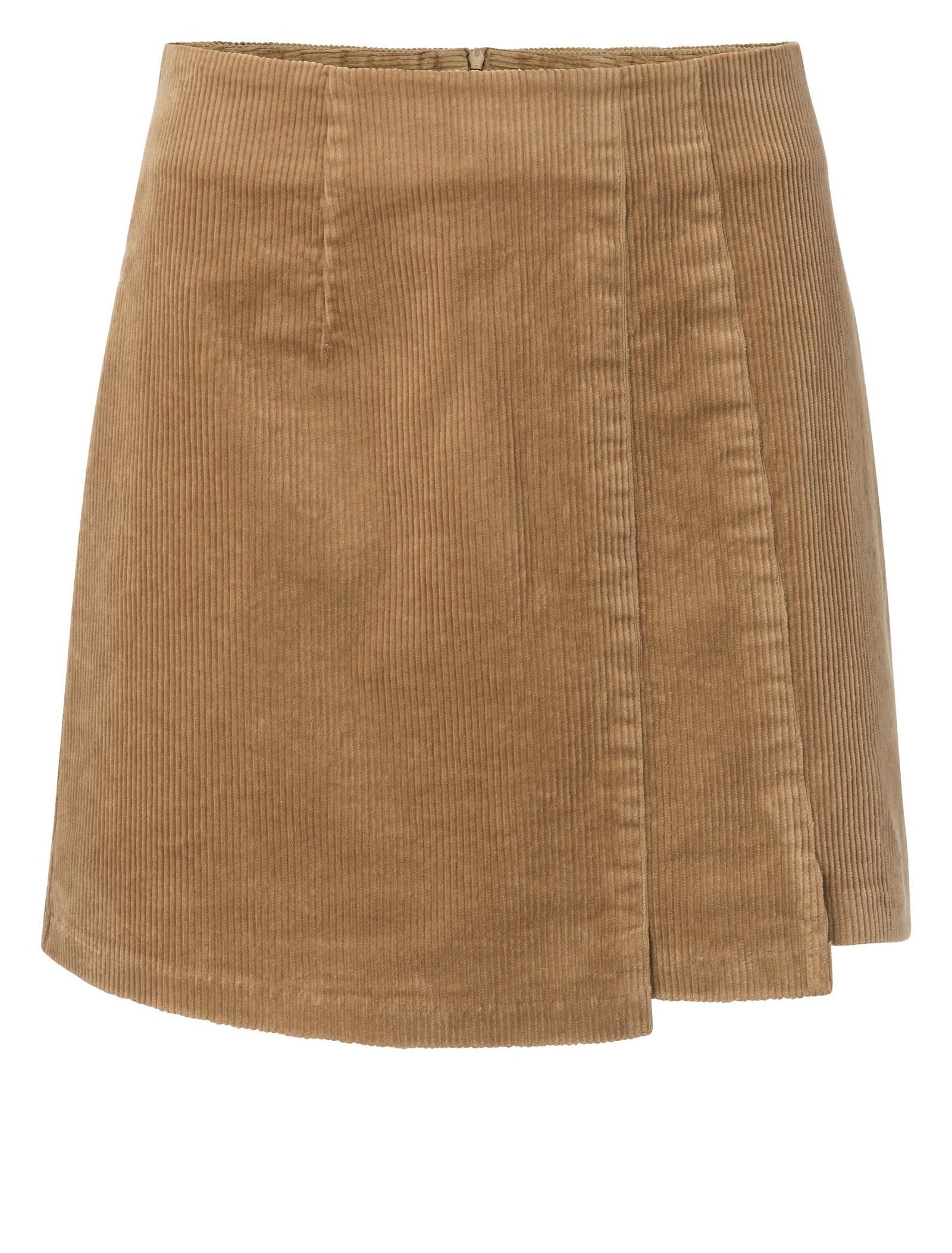 Sand Corduroy Mini Skirt - BouChic 