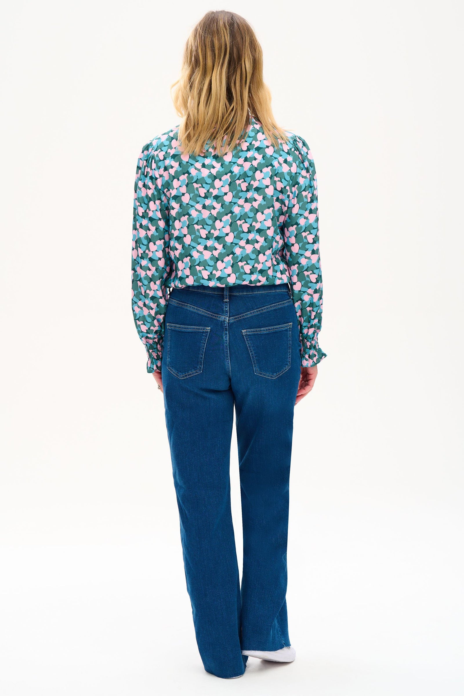 Sugarhill Joan Shirt Multi Layered Hearts - BouChic 