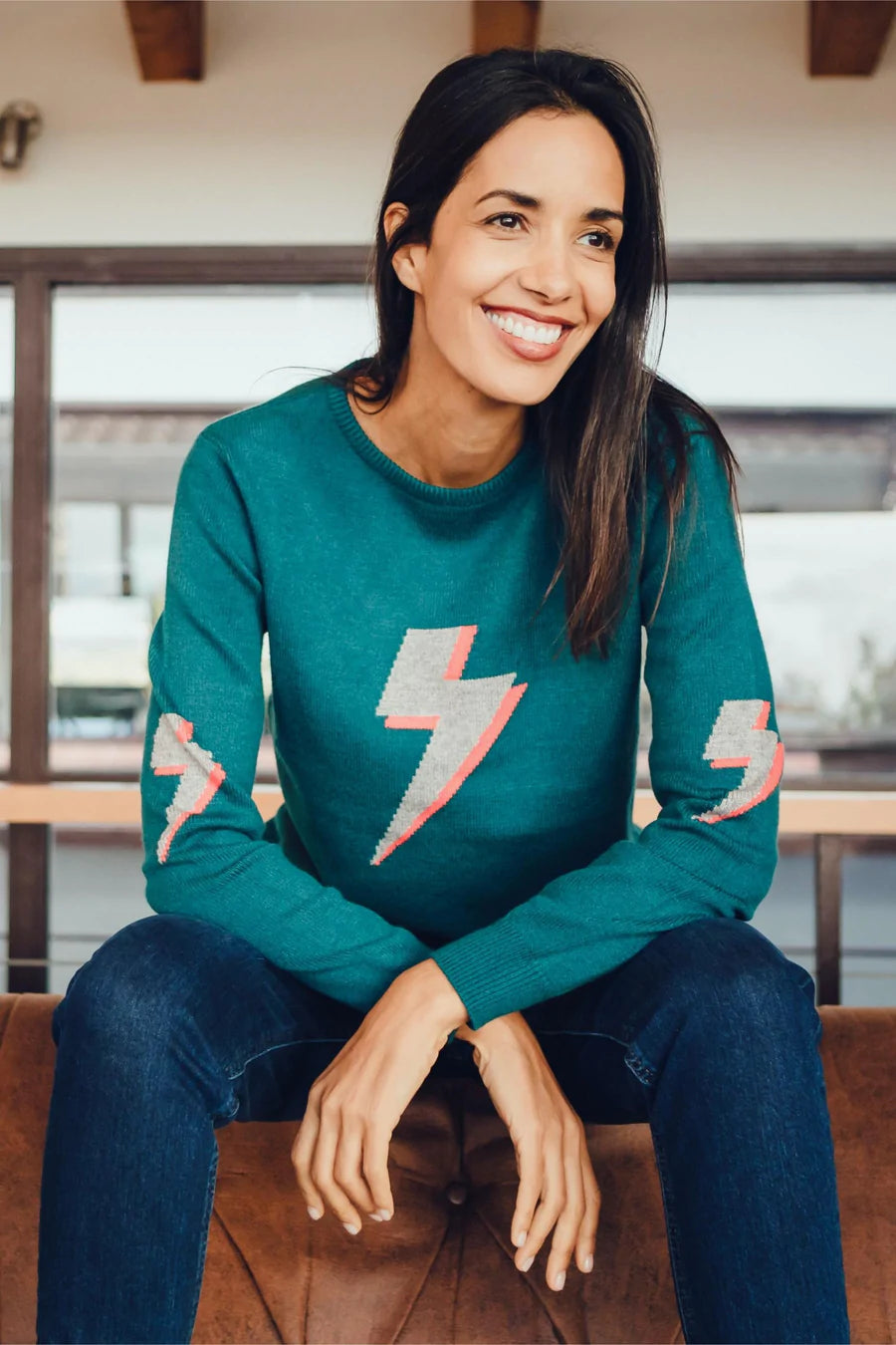 Lightning bolt jumper sales womens