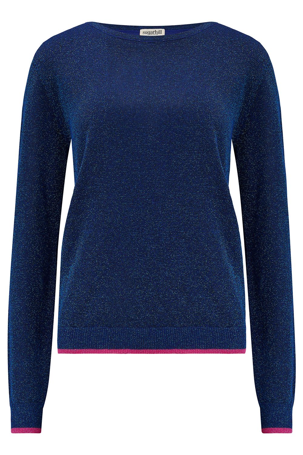 Sugarhill Rowena Jumper Cobalt Blue Sparkle - BouChic 