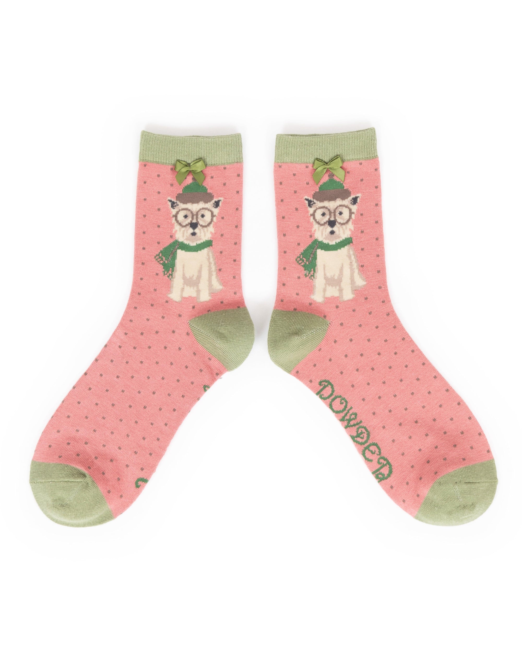 Winter Westie Ankle Socks - BouChic 